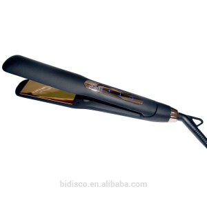 Private Label Hair Styling Tools titanium rose gold hair straightener professional