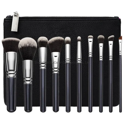 Private Logo 9 PCS Cosmetic Makeup Brush OEM Available Synthetic Makeup Brushes Set Make up Brushes