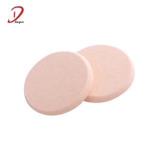 Round super soft NBR Makeup cosmetic sponge puff free samples