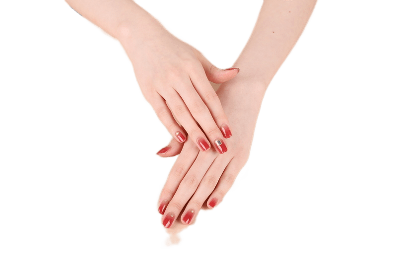 Semi Cured Gel Nail Stickers , Strips  