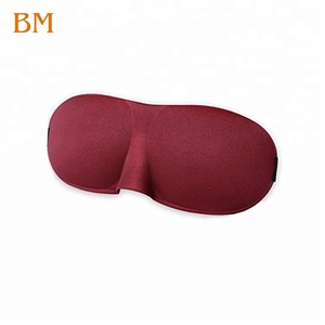 Soft Breathable Custom logo 3D Sleep Eye Mask