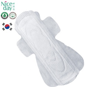 Superior feminine hygiene organic cotton lady sanitary napkin customize sanitary pad packaging Supply to Korea