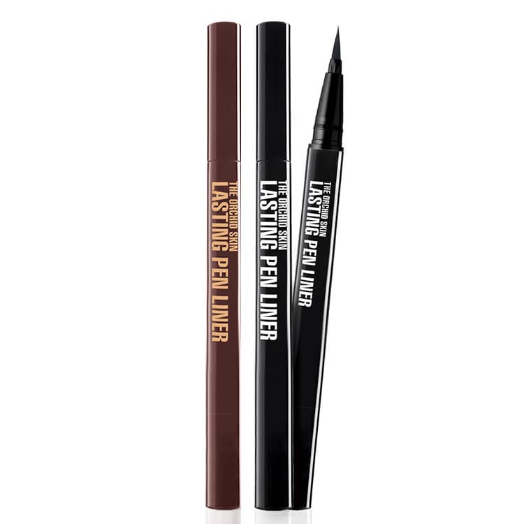 The orchid skin lasting pen liner #01 Urban chic deep black