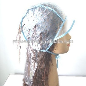 thermal hair salon equipment disposable hair highlighting cap plastic cap for hair coloring