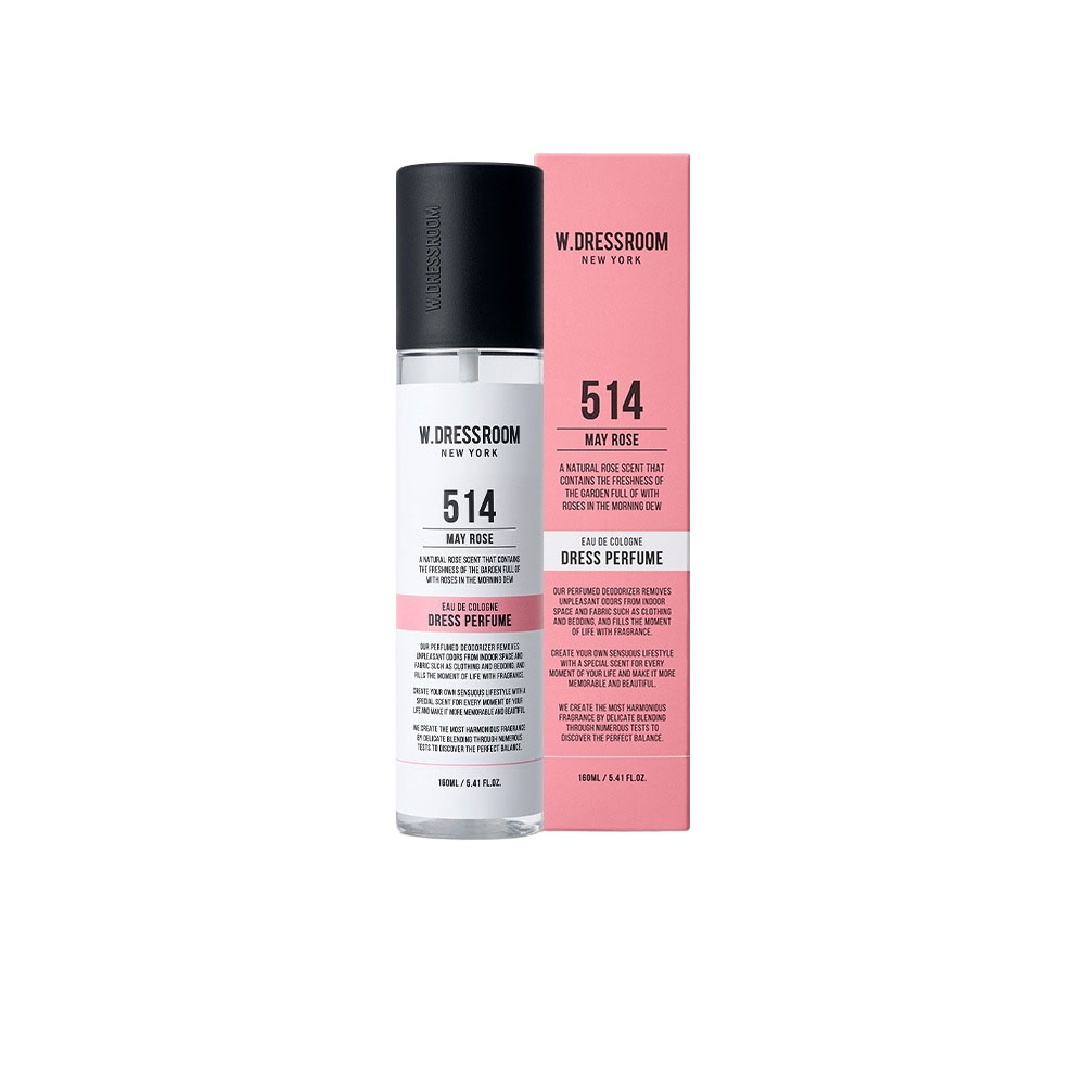 (W.DRESSROOM) NEW Dress Perfume Basic Season 3 No.514 May Rose 160ml