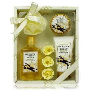 Wholesale OEM princess aromatic spa bath set gift for woman , natural romantic elegance bath gift set