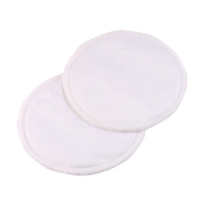 Wholesale Reusable Nursing Pads Organic Bamboo Cotton Super Soft High Absorbent Nursing Breast Feeding Pads