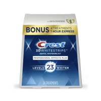 CREST 3D White Professional Effects PLUS  Whitestrips Teeth Whitening Strips