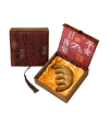 Hot Sell  Green Sandalwood Massage  Comb Song Brocade Box Set Gift