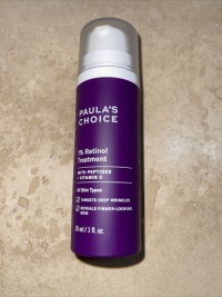 PAULA'S CHOICE 1% Retinol Facial Treatment Deep Wrinkles Minimizer 1 fl oz.