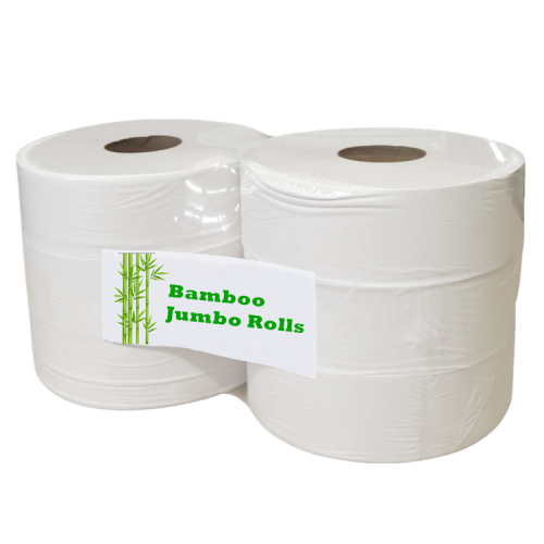 Bamboo Toilet Paper Mini Jumbo Rolls