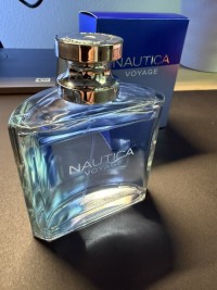 Nautica Voyage Eau de Toilette 3.3 fl oz Apple, Cedarwood, Mimosa, Men's Fragrance