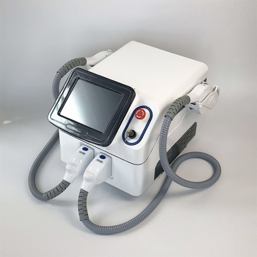 Portable 2 in 1 machine hair removal skin facial photo rejuvenation IPL SHR / IPL laser