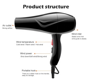100-240V Professional 3200W/1400W Hair Dryer Strong Power Barber Salon Styling Tools Hot/Cold Air Blow Dryer 2 Speed Adjustment
