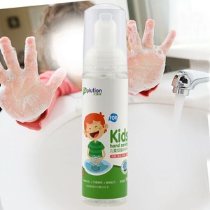 2019 Green ingredients of liquid hand wash foaming spray for kid