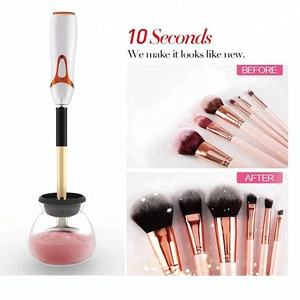 2019 Makeup Brush Cleaner - Cleans and Dries All Makeup Brushes In Seconds