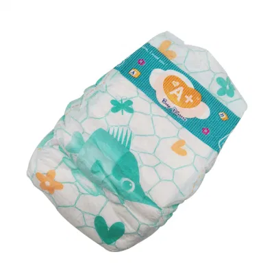 2022 Hot Sale A Grade Cheap Baby Nappy Diaper OEM Disposable Cotton Breathable Sleepy Baby Diapers China Suppliers