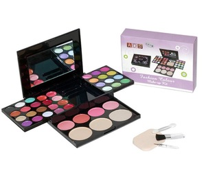 ADS 2018 new design purse shape multi-colored eye shadow and blusher makeup kit include eyeshadow palette