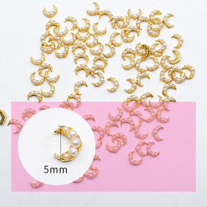 Alloy Glitter 3d Nail Art Decorations with Rhinestones,Alloy Nail Charms,Jewelry on Nails Salon Supplies