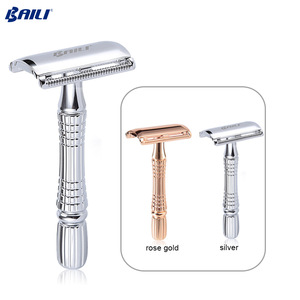 Baili Best Razor Blade Private Label Branded Double Edge Safety Razor and Blade