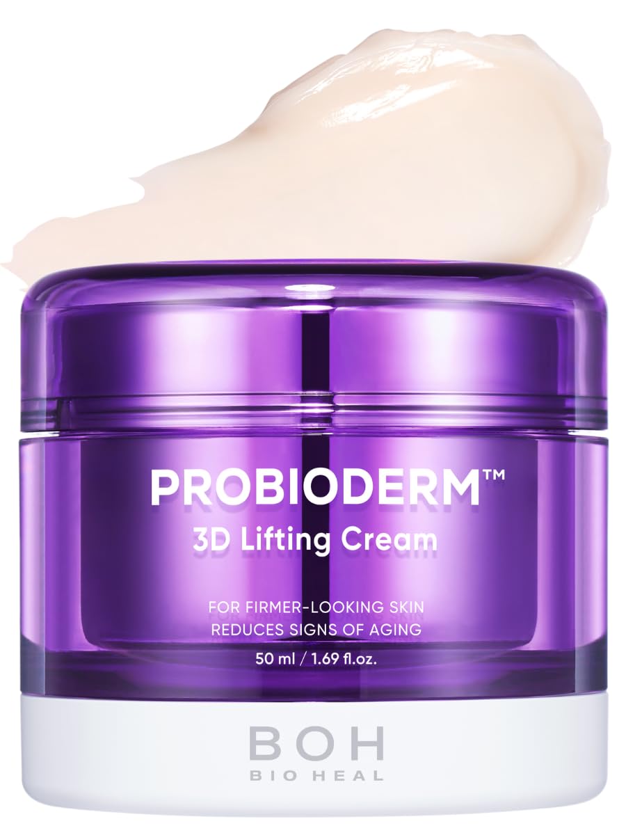BIOHEAL BOH Probioderm 3D Lifting Cream 1.7 fl oz  Advanced Korean Anti-Aging Probiotic Night Moist