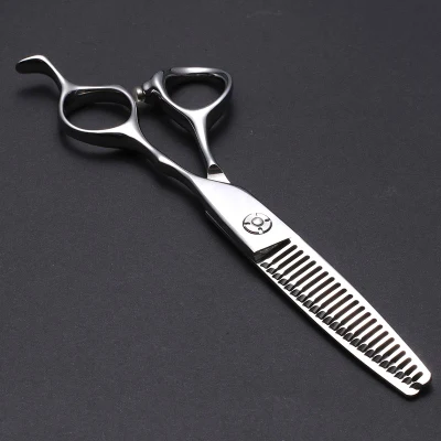 Custom Left Handed Hair Scissors Set Wholesale 6 Inch Professional Japan 440c Hair Scissors