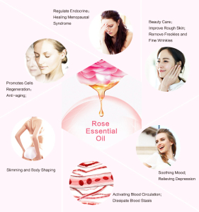 essential oil whitening the skin body massage