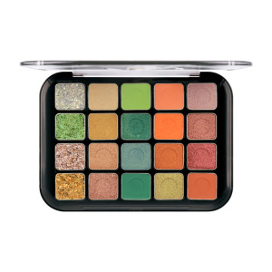 high pigmented eye shadow palette Low MOQ Pressed Glitter Eyeshadow Private Label