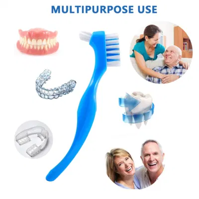 High Quality Denture Oral Hygiene Toothbrush Denture Brush Denture Cleaning
