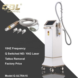 Hybrid fractional laser wrinkle skin whitening laser tattoo removal machine price other beauty equipment q switched nd yag laser