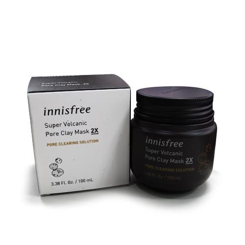 INNISFREE Super Volcanic Pore Clay Mask 2X 100ml