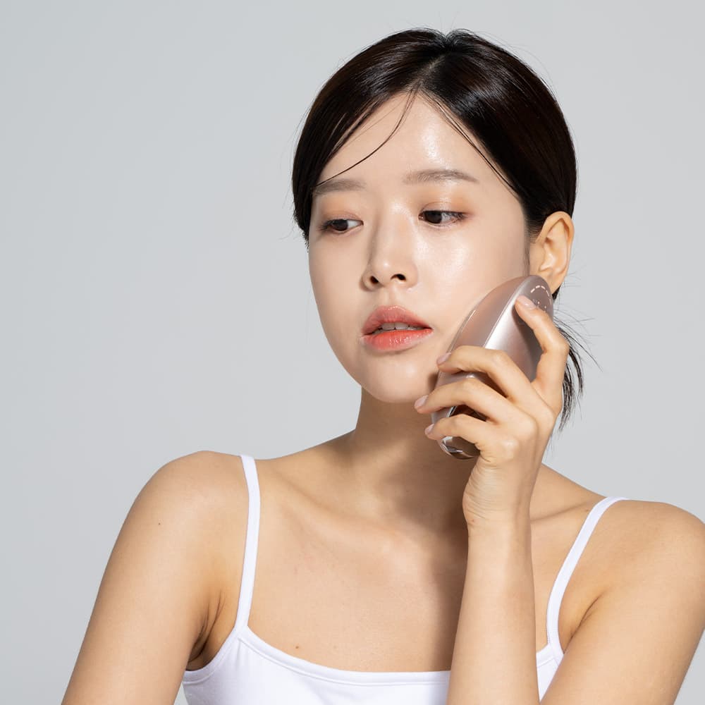 Inure vividous skin care  galvanic ems rf ultrasonic wave beauty device
