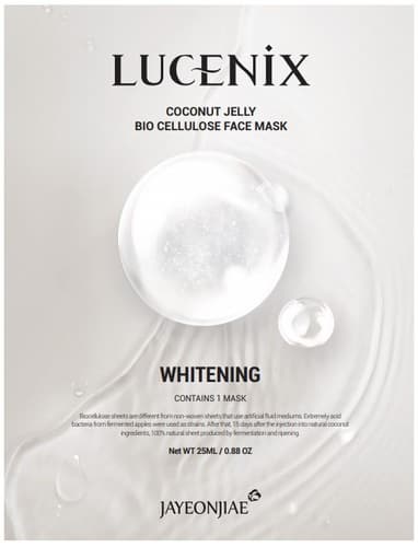 JAYEONJIAE LUCENIX COCONUT CELLULOSE MASK PACK – 3type