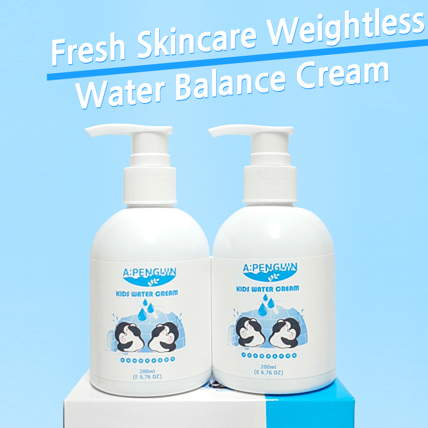 Kids Water Cream 200g Fresh Weightless Soothing Hypoallergenic Daily Moisturizer Atopy Allergy Care