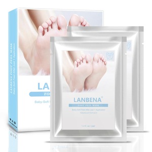 LANBENA peeling exfoliating foot mask remove dead skin for foot care