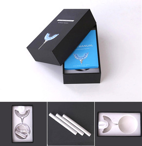 Latest design FDA approved teeth whitening pen led lamp fashion teeth whitening kit OEM