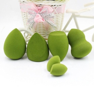 Latex free soft vegan make up foundation blender beauty cosmetic tools powder puff makeup sponge