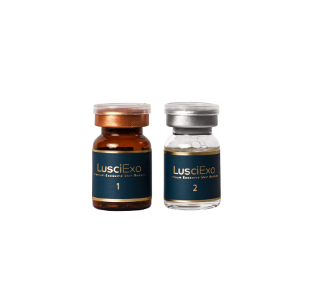  LUSCIEXO SKIN BOOSTER (EXOSOME) Glowy Appearance Moisturizing Brightening Skin Minimal Pores