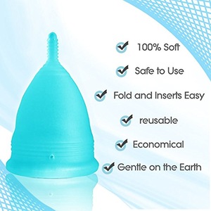 Menstrual Cup is a Health Care Soft Silicone Lady Cup can Perfect Feminine Alternative to Sanitary Napkins