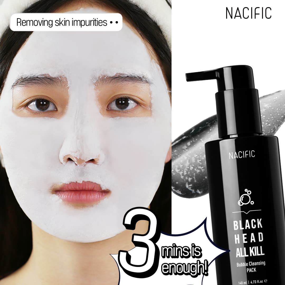 NACIFIC Blackhead All Kill Bubble Cleansing Pack