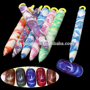 Nail Art Magic 3D Painting Dotting Magnetic Magnet Pen Cats Eyes Polish Manicure HN1572