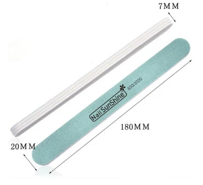New Tearable Sand Paper Nail File Can Tear Six Layers Custom Colors