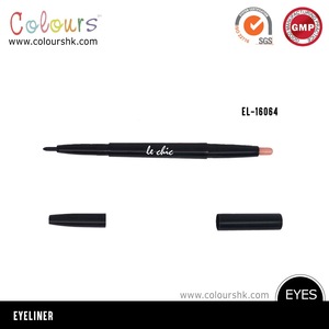 OEM COSMETIC MAKEUP DOUBLE ENDED DUO EYELINER AND EYESHADOW PENCIL