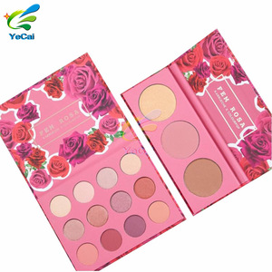 OEM&ODM eco-friendly private label bulk eyeshadow palette packaging for makeup