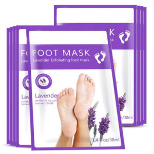 OEM/ODM Lavender foot mask moisturizes and whitens the skin foot mask