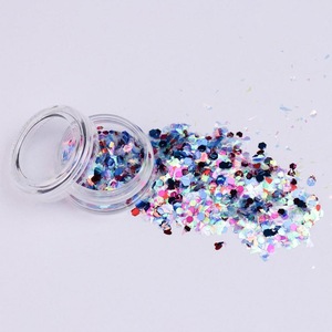 Party Used DIY body decoration Chunky Glitter and Gel Set