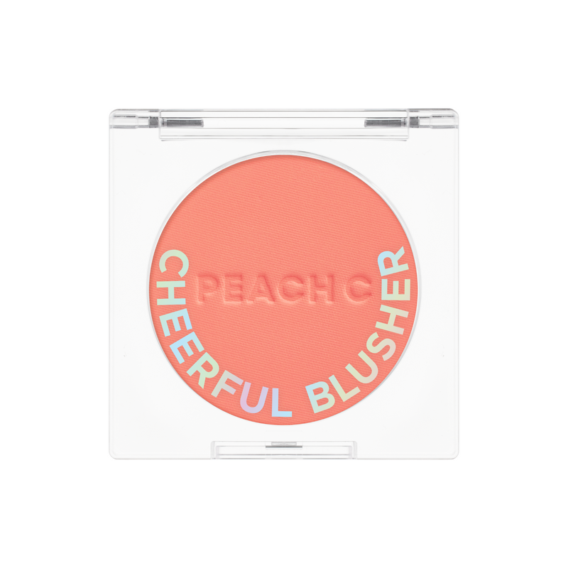 (Peach C) Cheerful Blusher [02 Peachful] 4g