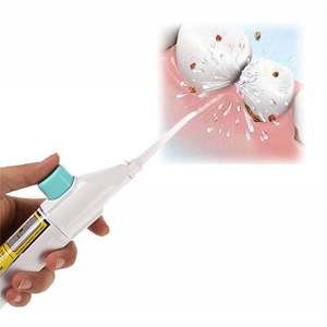 Portable Power Floss Dental Water Jet No Batteries or Cords Air Powered Dental Water Jet