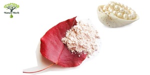 Pure facial mask pearl powder