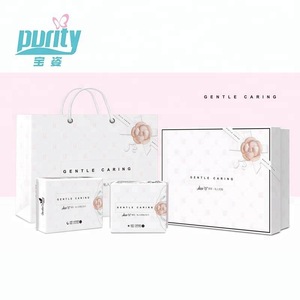 Purity love u ladies napkin disposable organic sanitary pads